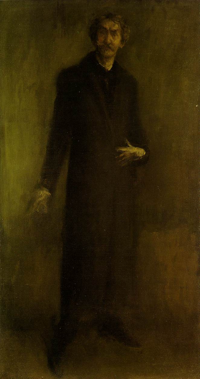 Brown and Gold (1895) - James McNeill Whistler Tablo
