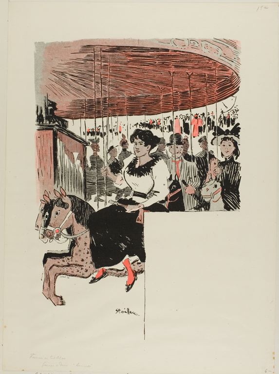 Brune – Théophile Steinlen Tablo