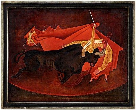 Bull and Matador III (1926) - Gösta Adrian-Nilsson Tablo