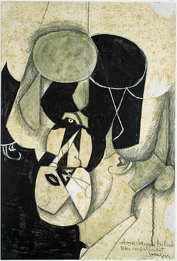 Bullfighter (1913) - Juan Gris Tablo