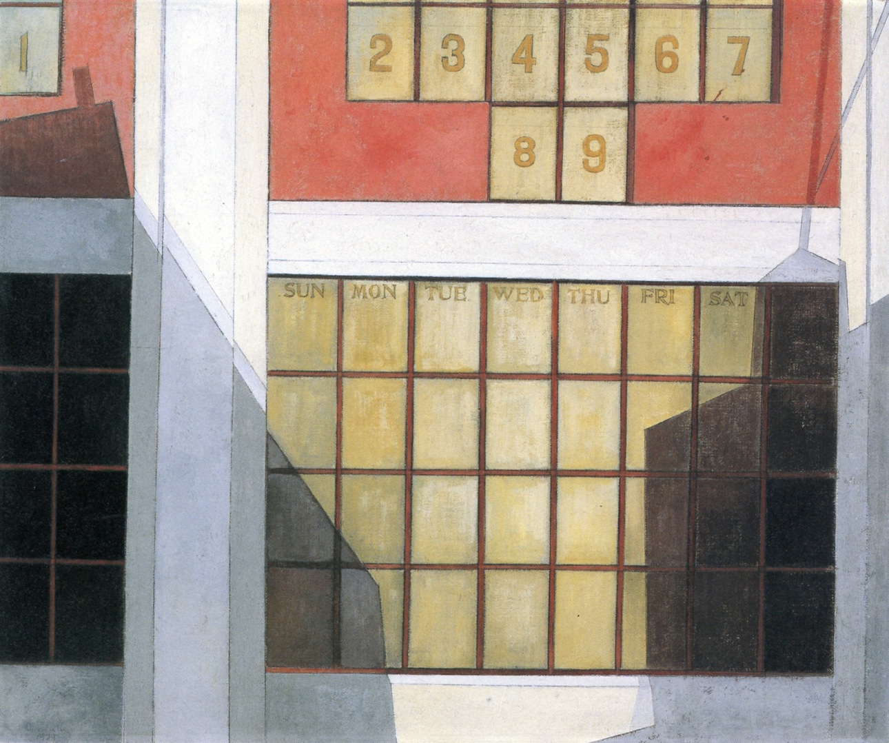 Business (1921) - Charles Demuth Tablo
