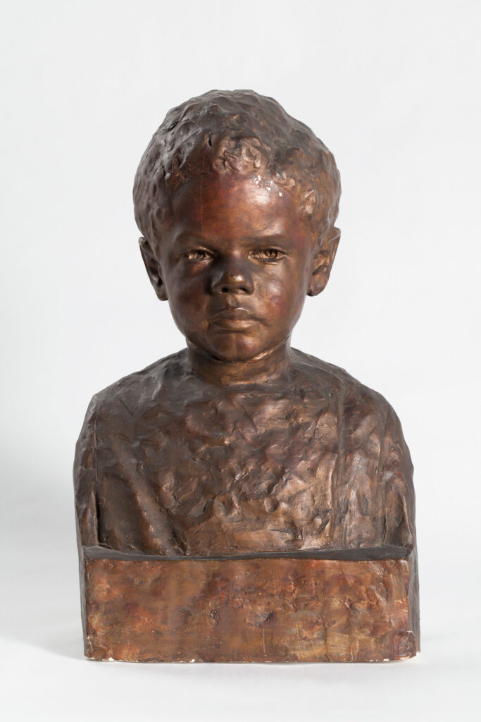 Bust of a Young Boy (1914) – Meta Vaux Warrick Fuller Tablo