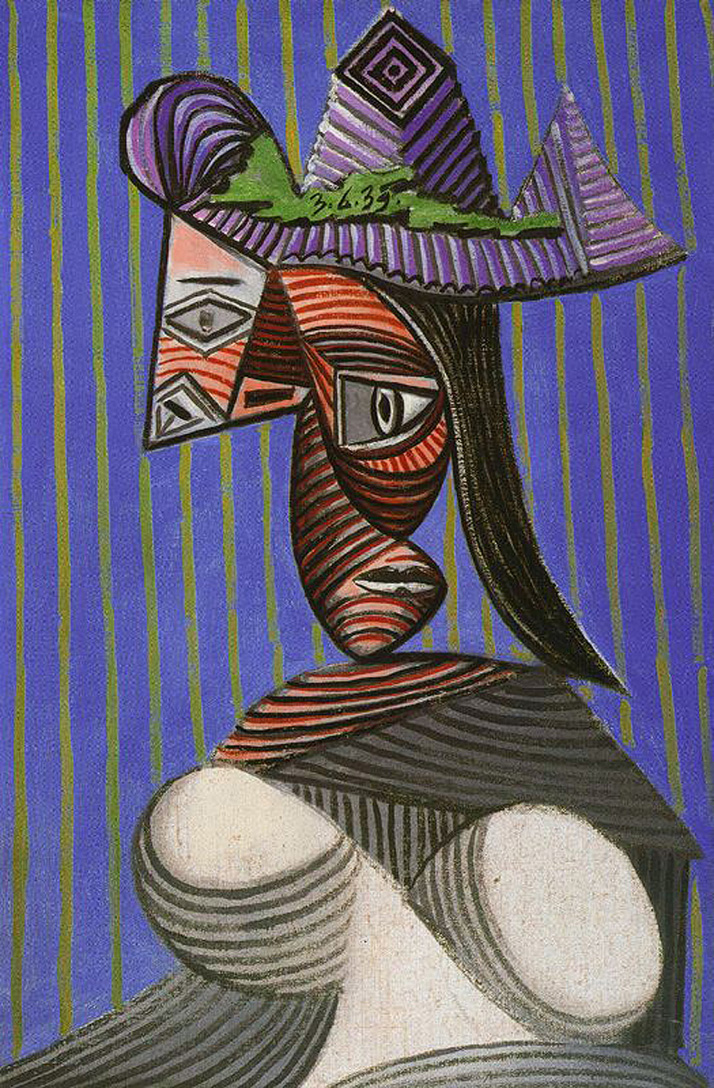 Bust of woman (1939) - Pablo Picasso Tablo