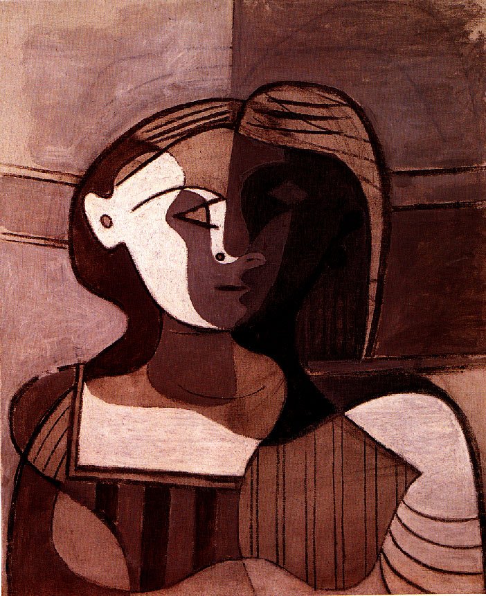 Buste of young woman (Marie Therese Walter) (1926) - Pablo Picasso Tablo