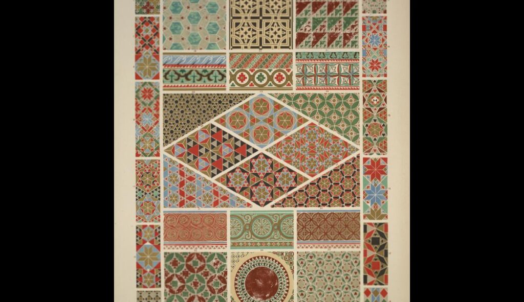 Byzantine no. 3. Mosaics - Owen Jones Tablo