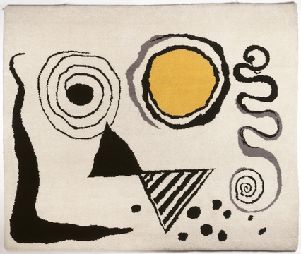 CERCLE JAUNE (1953) – Alexander Calder Tablo