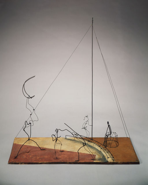 CIRCUS SCENE (1929) – Alexander Calder Tablo