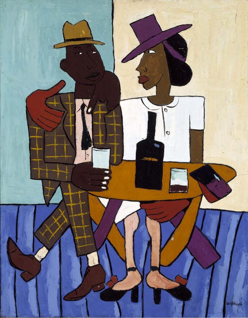 Café (1940) - William H. Johnson Tablo