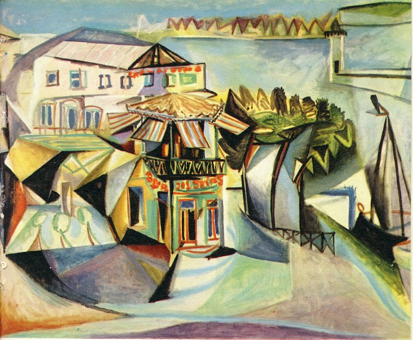 Café 'Royan' (1940) - Pablo Picasso Tablo