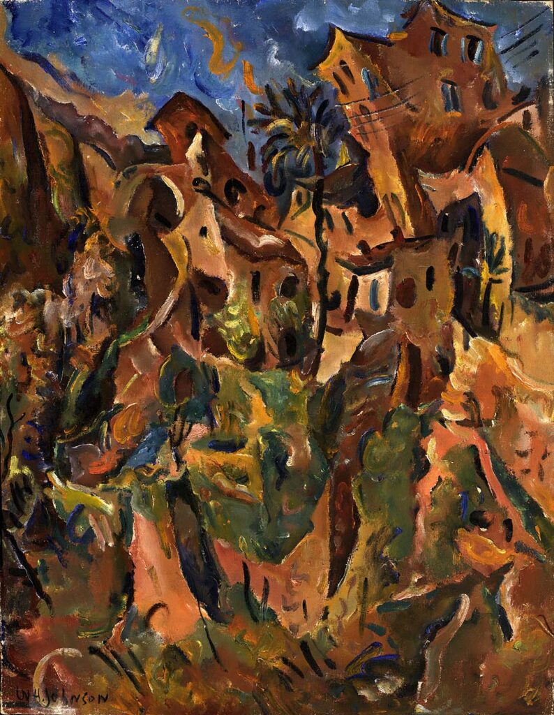 Cagnes sur Mer (1929) – William H. Johnson Tablo