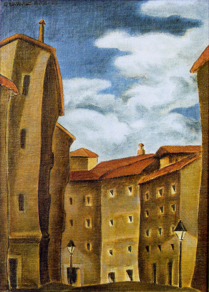 Calle De Lavapies (1923) - Carlos Quizpez Asín Tablo