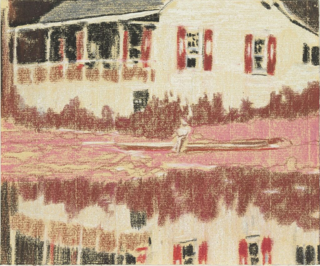 Camp Forestia – Peter Doig Tablo