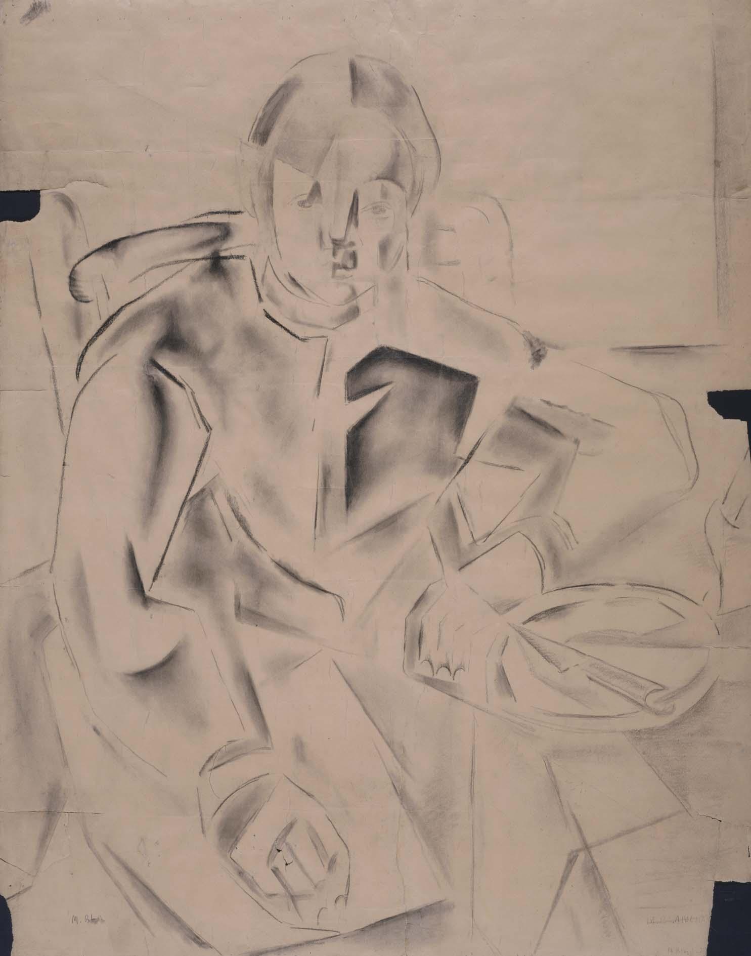 Campesina (Peasant Woman) (1922) - María Blanchard Tablo