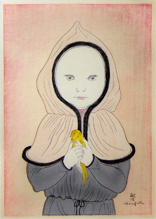 Canary – Tsuguharu Foujita Tablo