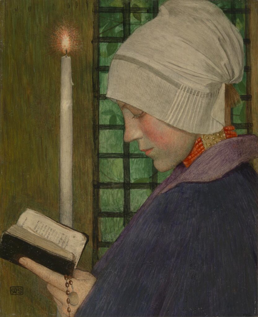 Candlemas Day (1901) - Marianne Stokes Tablo