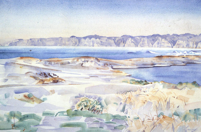 Cape Kidnappers (1955) - Rita Angus Tablo