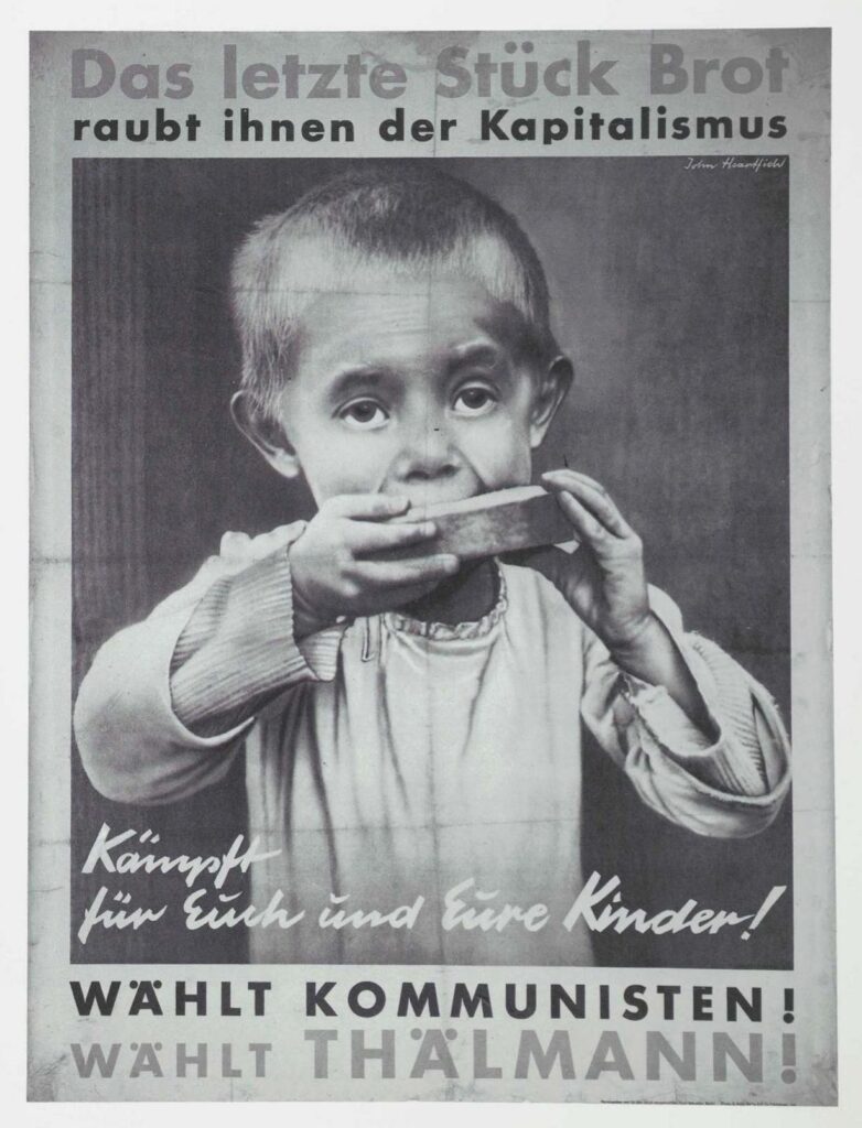 Capitalism is Robbing Them of Their Last Piece of Bread (1932) - John Heartfield Tablo