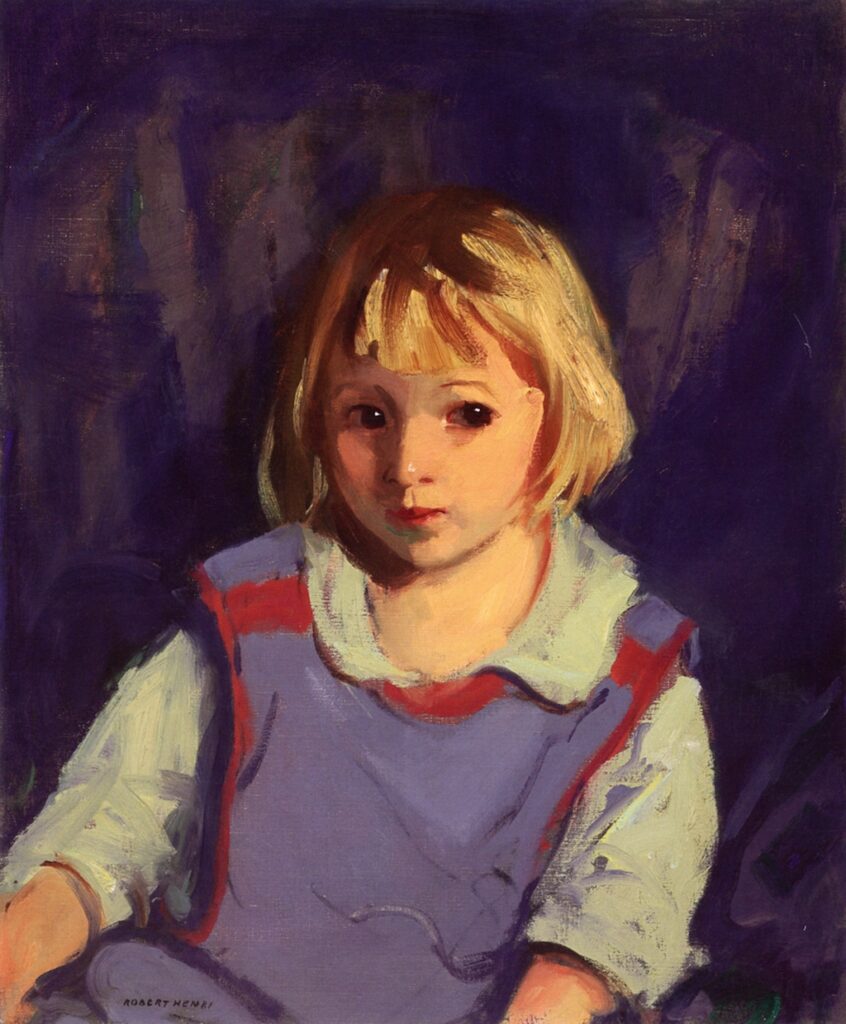 Carl Schleicher (1921) - Robert Henri Tablo