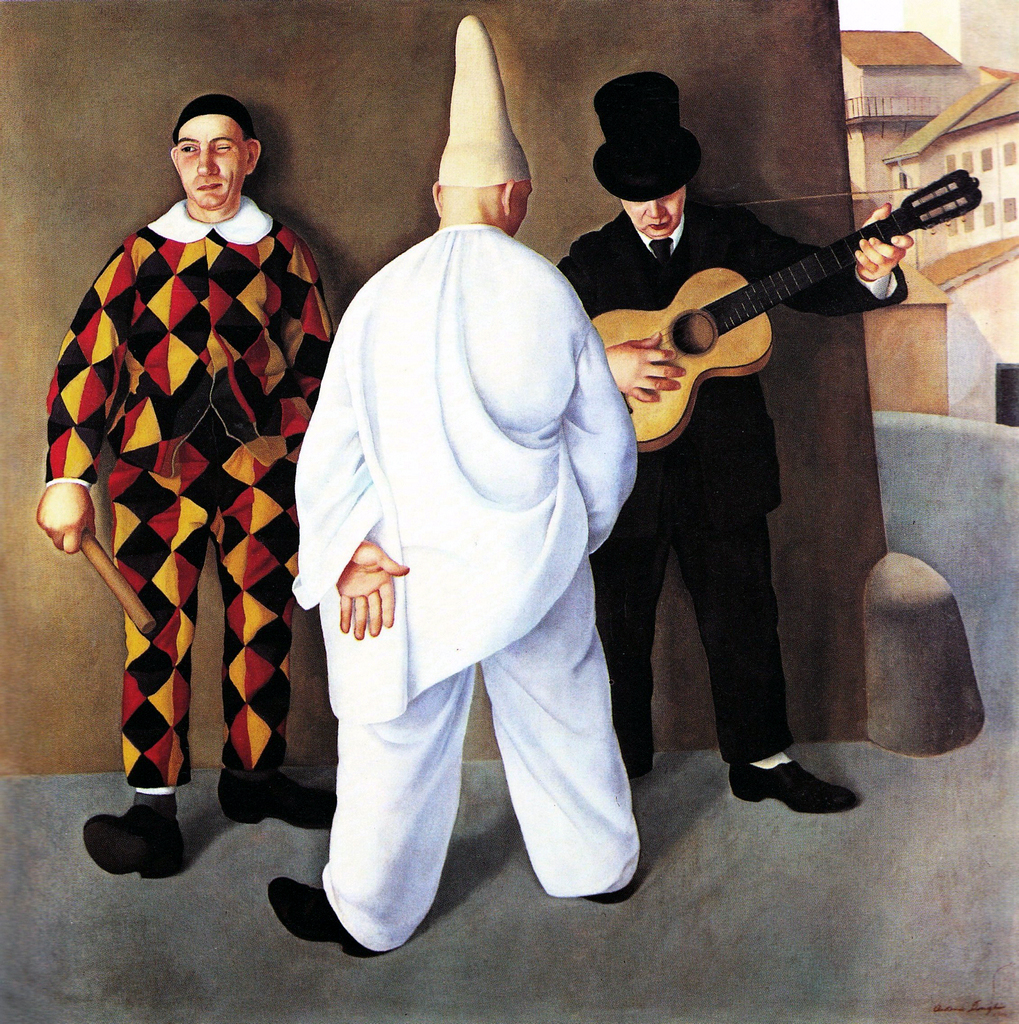 Carnevale (1923) – Antonio Donghi Tablo
