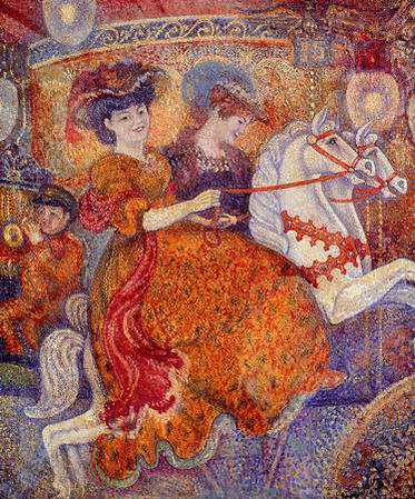 Carnival the Carousel – Georges Lemmen Tablo