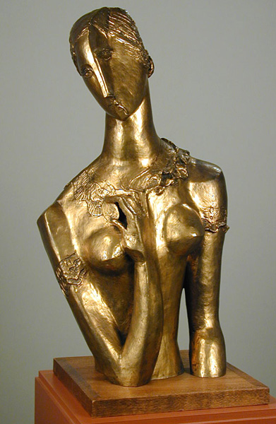 Carol Janeway Bust (1943) - Ossip Zadkine Tablo