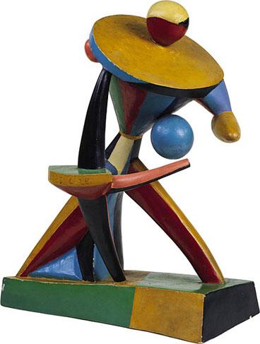 Carrousel Pierrot (1913) - Olexandr Archipenko Tablo