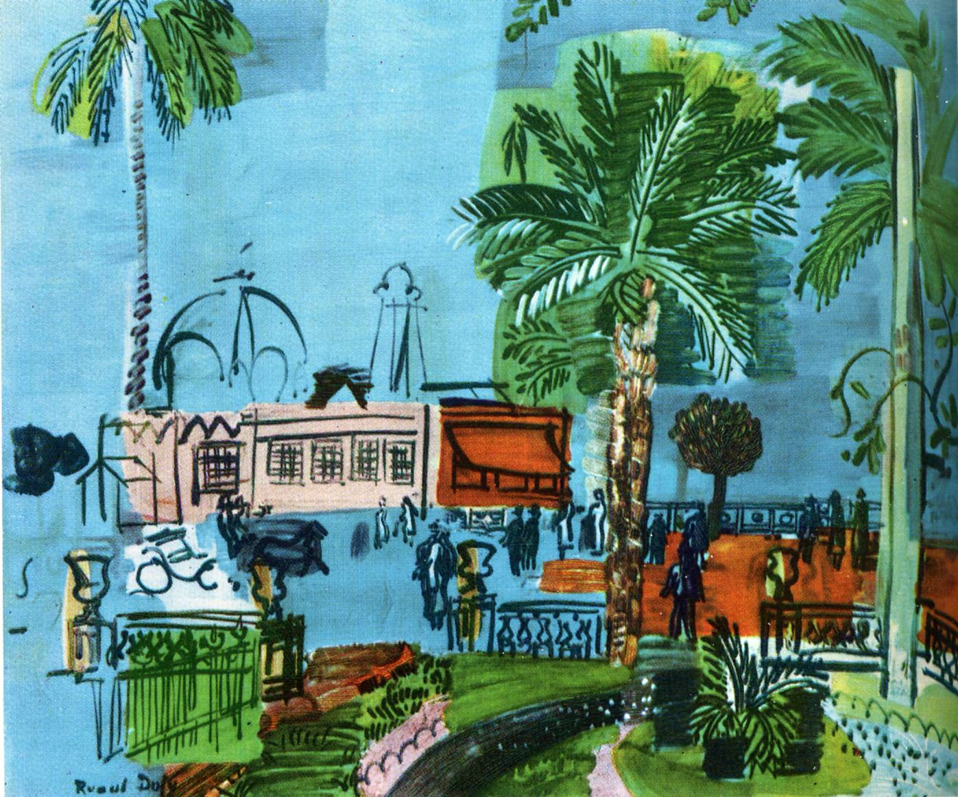 Casino of Nice (1927) - Raoul Dufy Tablo