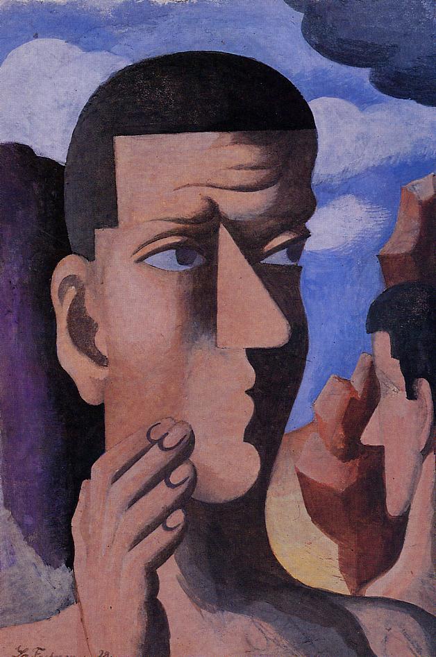 Castor and Pollux (1922) - Roger de La Fresnaye Tablo