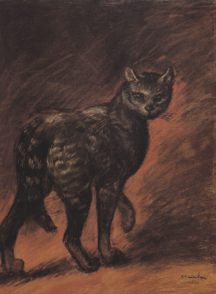Cat (1906) - Théophile Steinlen Tablo