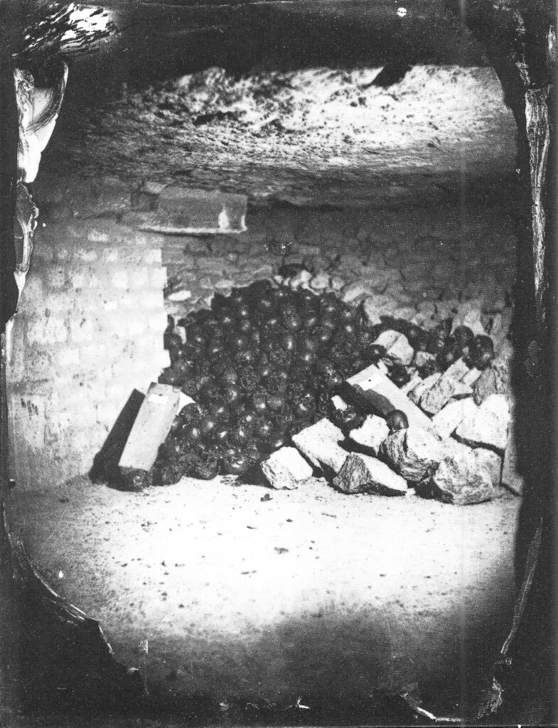 Catacombes De Paris (1861) - Félix Nadar Tablo