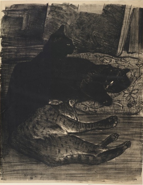 Cats (1896) – Théophile Steinlen Tablo