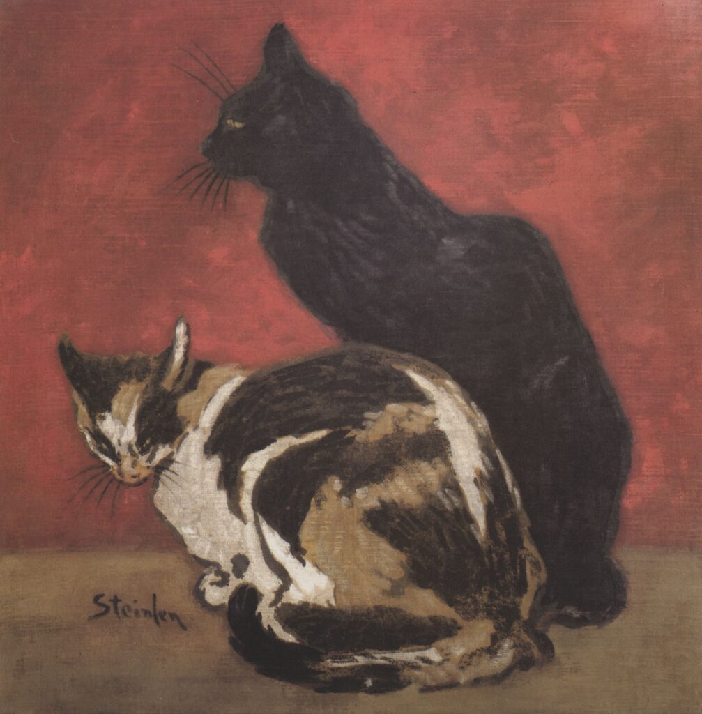 Cats (1910) – Théophile Steinlen Tablo