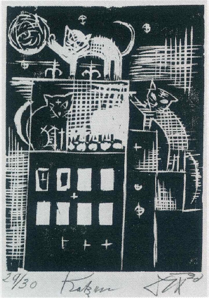 Cats (1920) - Otto Dix Tablo