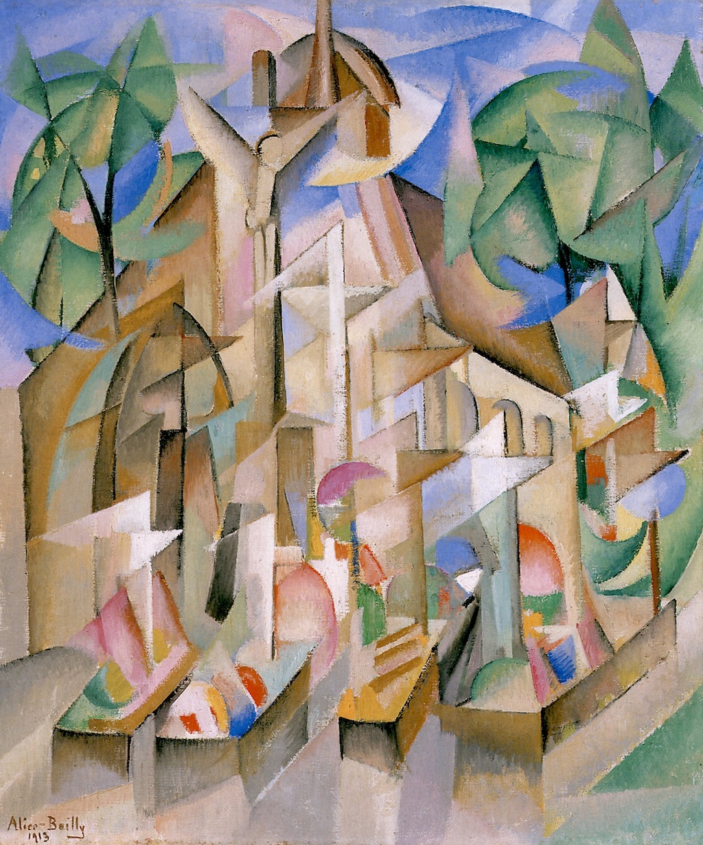 Cemetery (1913) - Alice Bailly Tablo