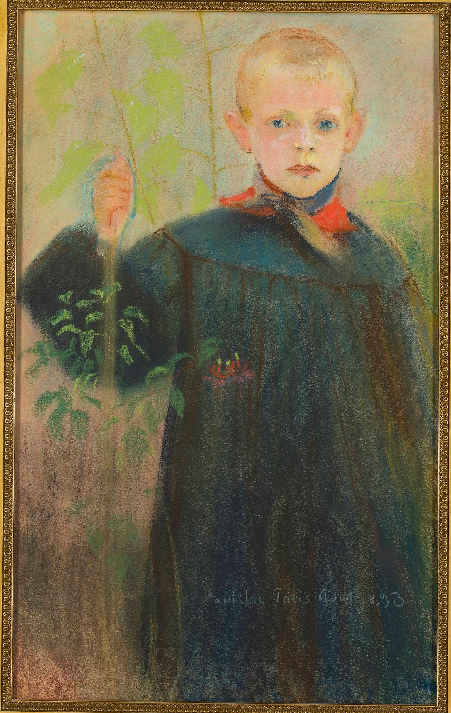 Chłopiec Z Kwiatem - Stanisław Wyspiański Tablo