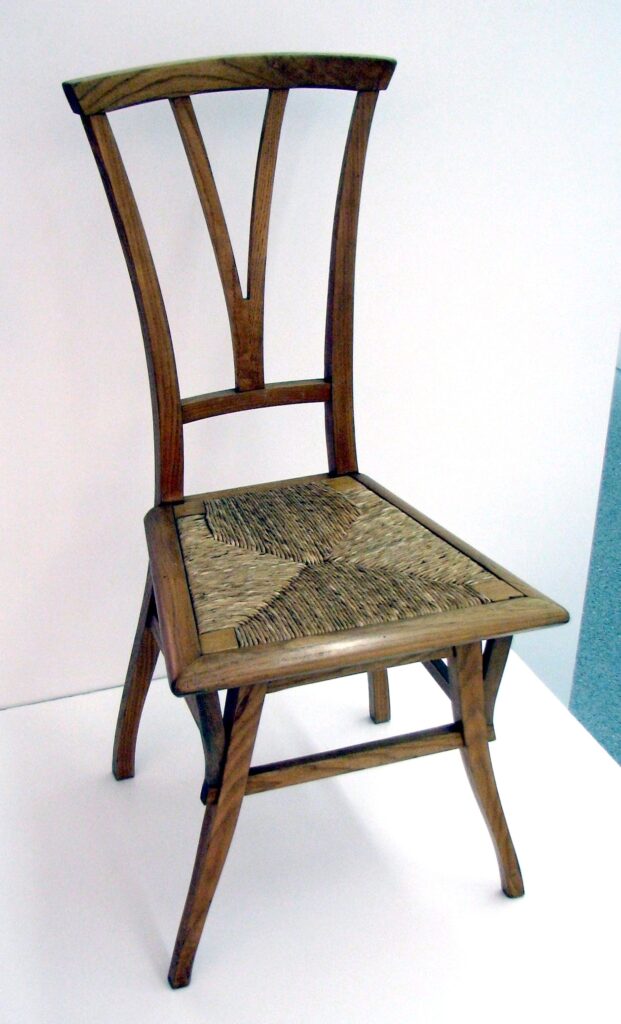 Chair Designed for House Bloemenwerf (1895) - Henry van de Velde Tablo