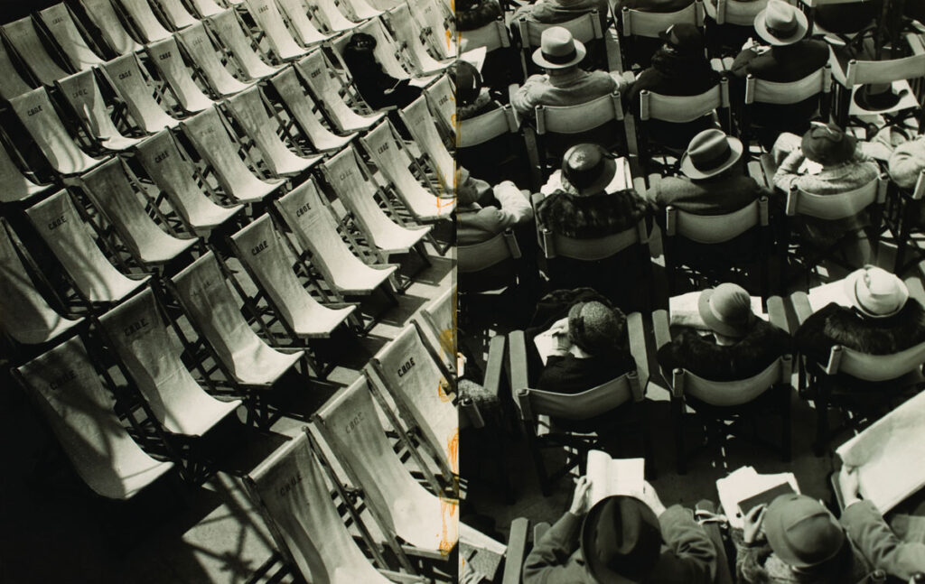 Chairs at Margate (1935) – László Moholy-Nagy Tablo