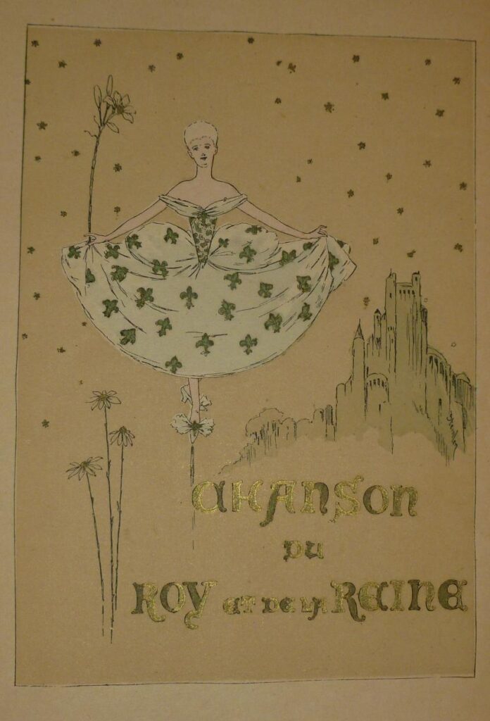 Chanson du Roy et de la Reine - Théophile Steinlen Tablo