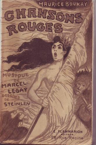 Chansons Rouges (1897) – Théophile Steinlen Tablo