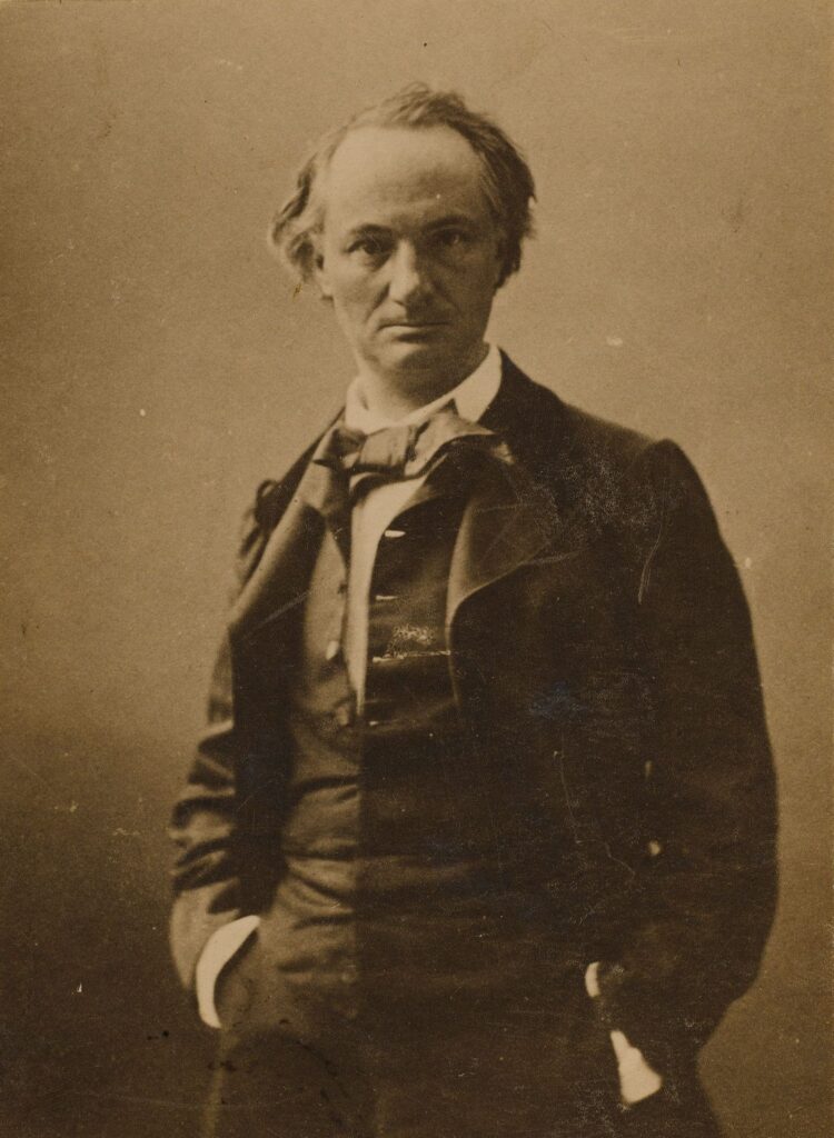 Charles Baudelaire (1855) - Félix Nadar Tablo