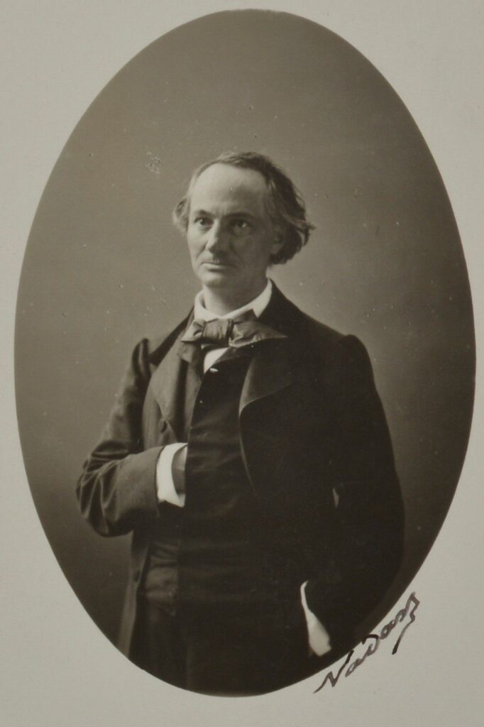 Charles Baudelaire (1862) - Félix Nadar Tablo