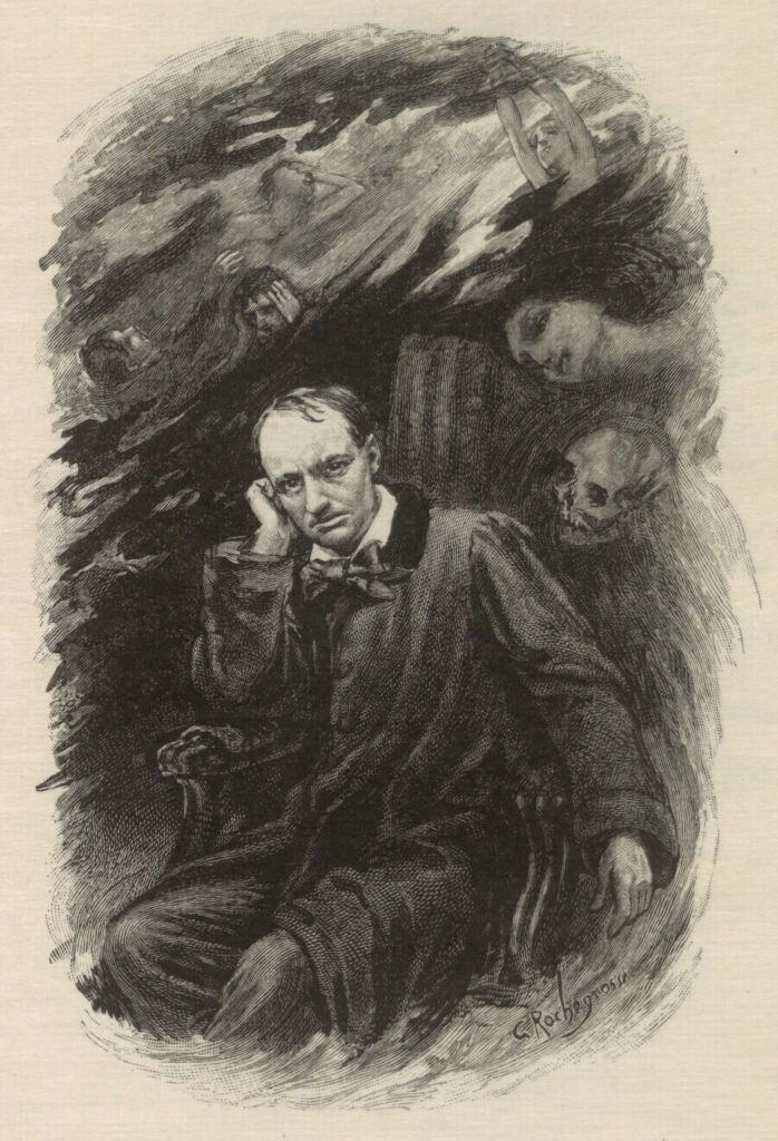 Charles Baudelaire – Georges Rochegrosse Tablo