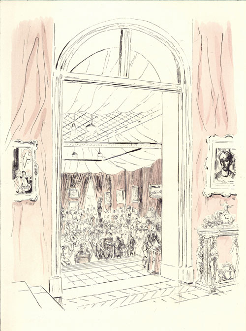 Charpentier (1951) – Tsuguharu Foujita Tablo