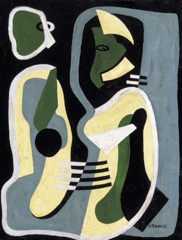 Chatting (1928) - Lajos Tihanyi Tablo