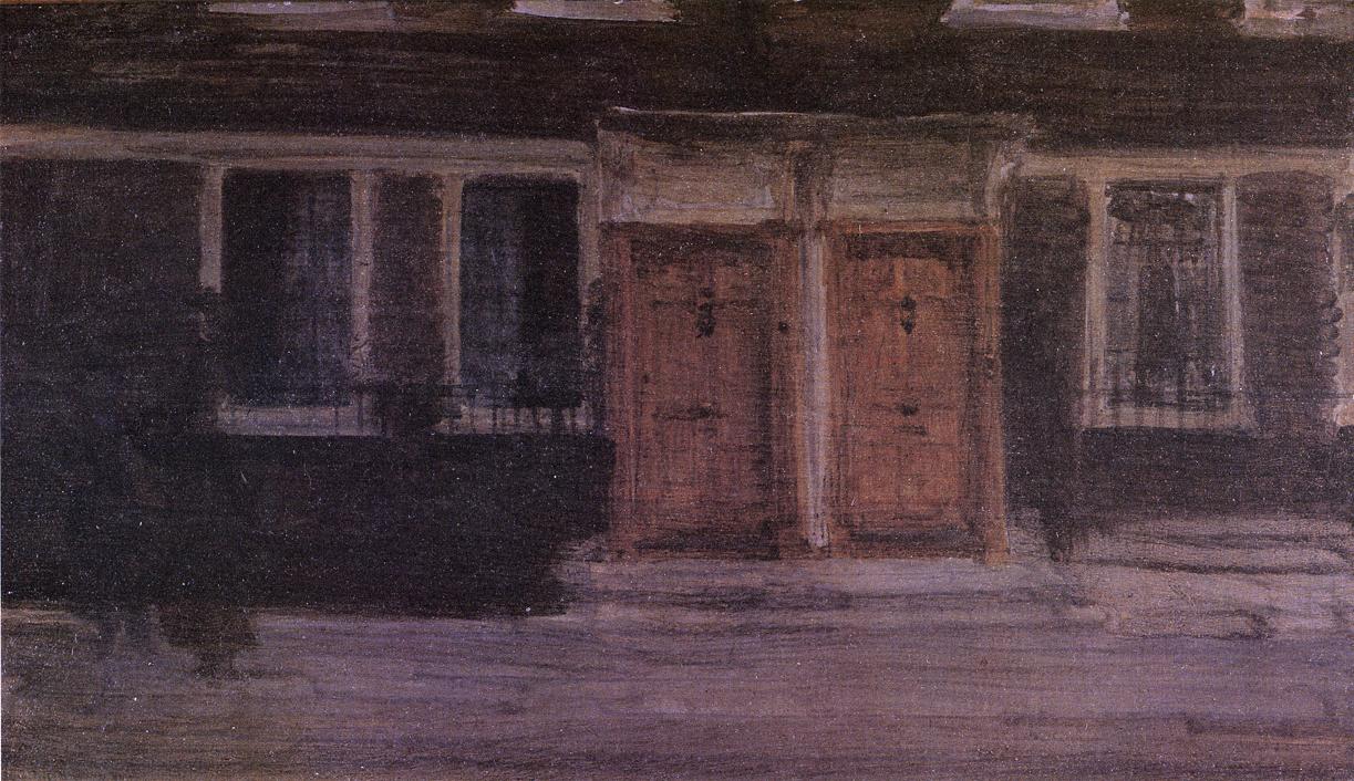 Chelsea Houses (1880) - James McNeill Whistler Tablo