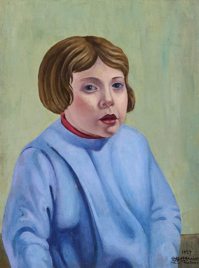 Child (1929) - Cagnaccio di San Pietro Tablo