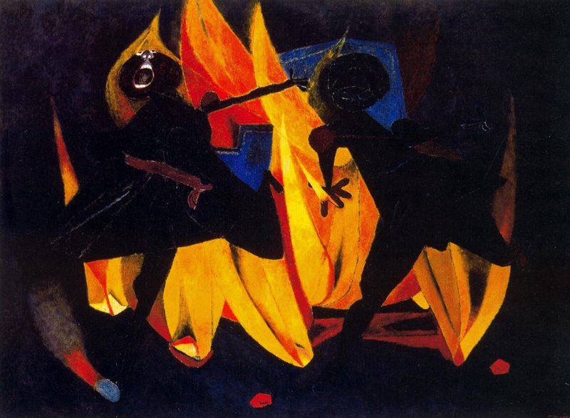 Children Playing with Fire (1947) – Rufino Tamayo Tablo