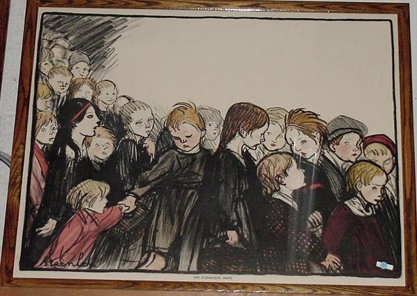 Children Poster (1886) – Théophile Steinlen Tablo