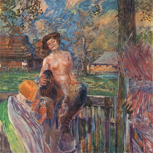 Chimera - Jacek Malczewski Tablo