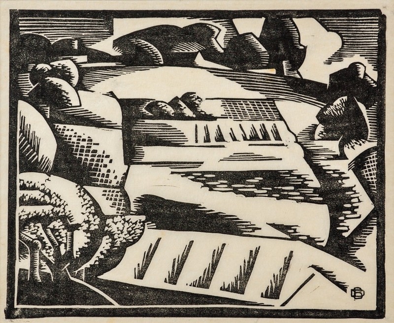 Chinaman’s Garden (1933) - Dorrit Black Tablo